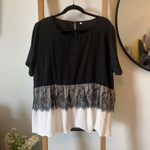 Plus size blouse